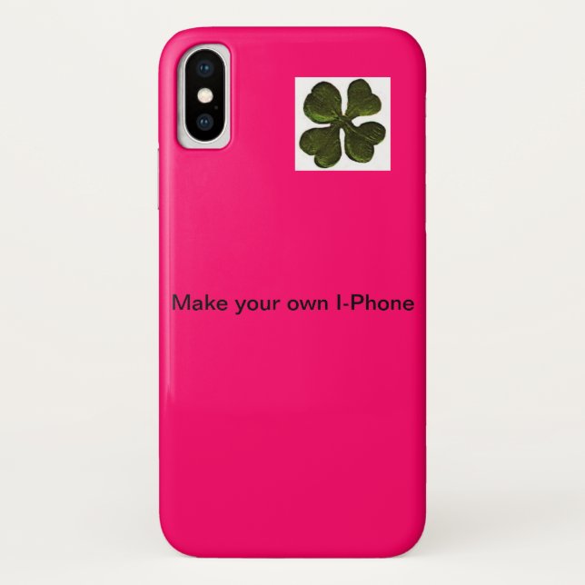 Erstellen Sie Ihren eigenen individuellen Fall! Case-Mate iPhone Hülle (Rückseite)