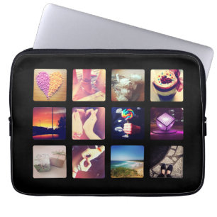 Erstellen Sie Ihren eigenen Instagramm-Sieb Laptopschutzhülle