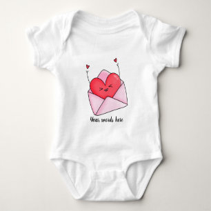 Erstellen Sie Ihren eigenen Kawaii-Liebe Baby Strampler