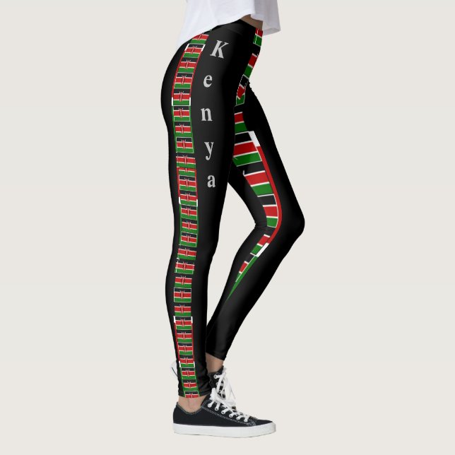 Erstellen Sie Ihren eigenen Kenya Athletic Distanz Leggings (Rechts)