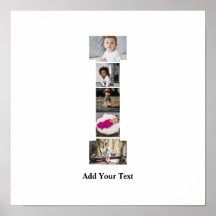 Erstellen Sie Ihren eigenen Letter-I-FotoCollage