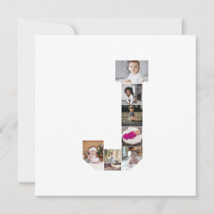 Erstellen Sie Ihren eigenen Letter J-Collage Karte