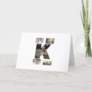 Erstellen Sie Ihren eigenen Letter K-Collage Ankündigung