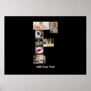 Erstellen Sie Ihren eigenen Letter of Foto Collage Poster