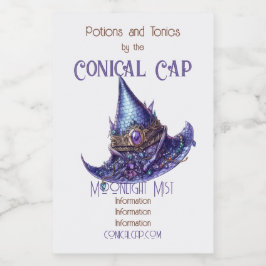 Erstellen Sie Ihren eigenen Lila bejeweled Dragon  Weinetikett