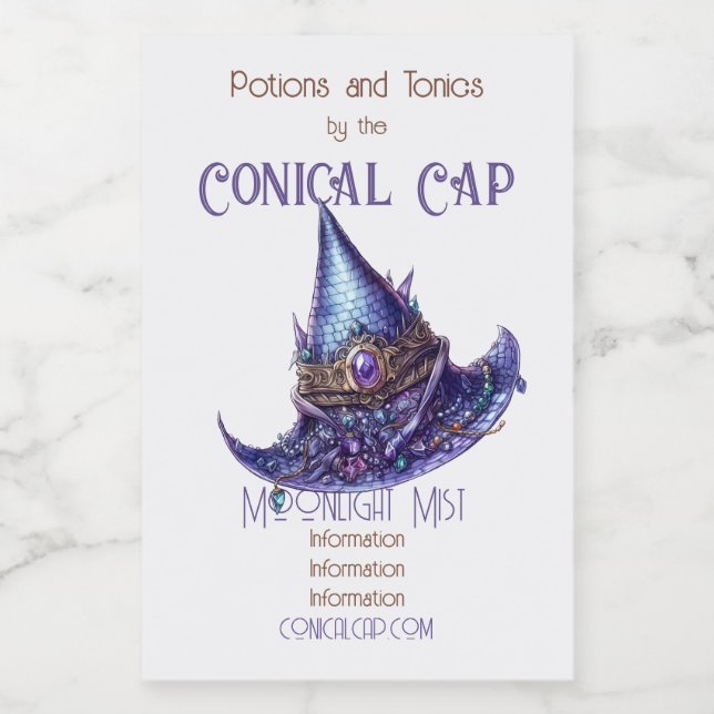 Erstellen Sie Ihren eigenen Lila bejeweled Dragon  Weinetikett (Einzelnes Label)