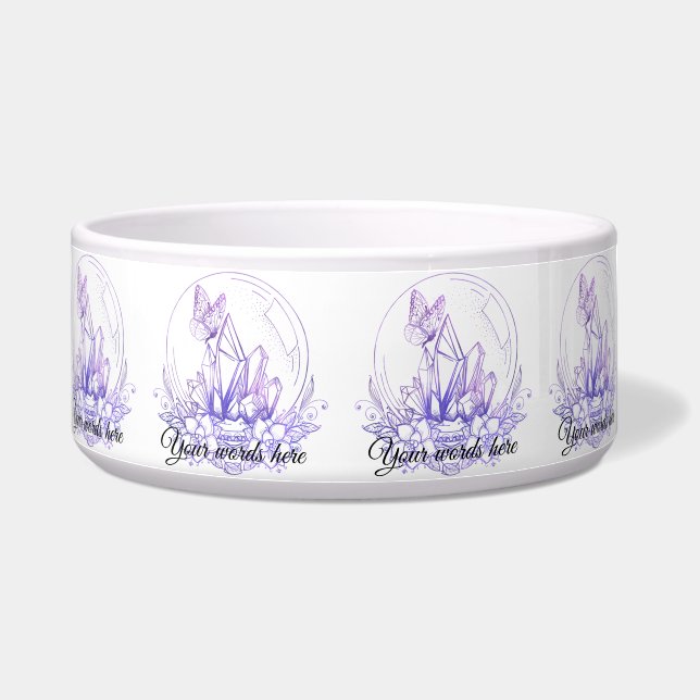 Erstellen Sie Ihren eigenen Lila Kristallball und  Napf (Rechts)