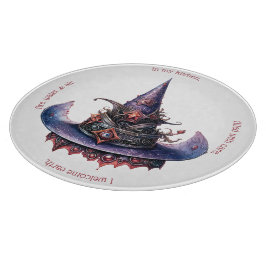 Erstellen Sie Ihren eigenen Lila Orange Celestial  Schneidebrett