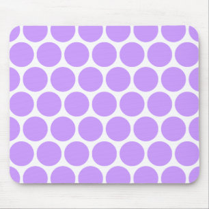 Erstellen Sie Ihren eigenen Lila Polka-Dot Mousepad