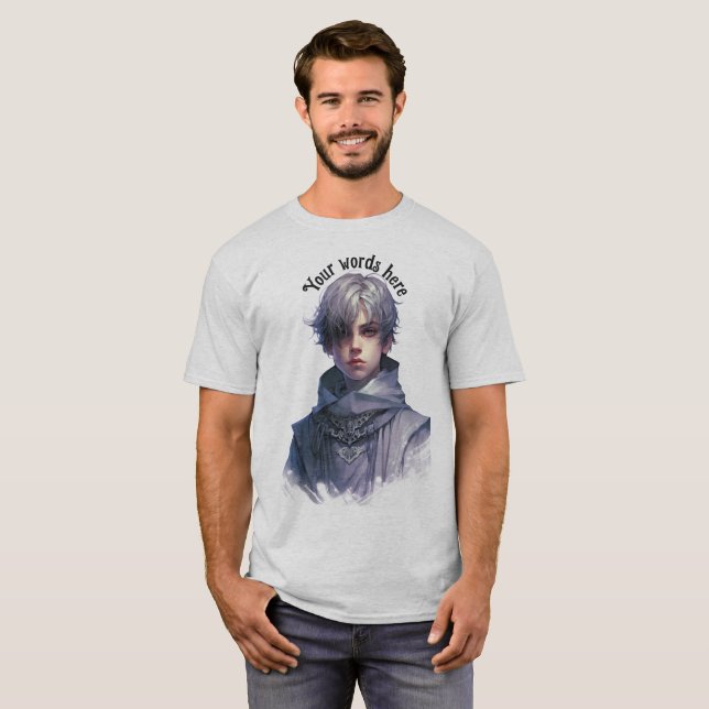 Erstellen Sie Ihren eigenen Lila Prinzen T-Shirt (Vorne ganz)