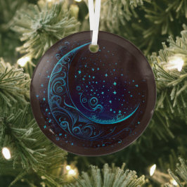 Erstellen Sie Ihren eigenen magischen Filigree Blu Ornament Aus Glas