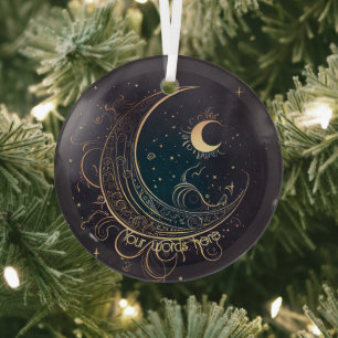 Erstellen Sie Ihren eigenen magischen Gold Filigre Ornament Aus Glas