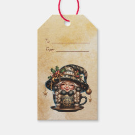 Erstellen Sie Ihren eigenen magischen Weihnachtsgo Geschenkanhänger