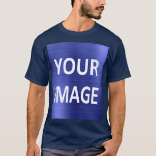 Erstellen Sie Ihren eigenen, marineblauen T - Shir T-Shirt