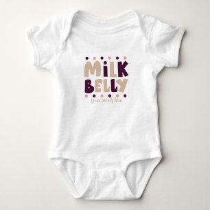 Erstellen Sie Ihren eigenen Milchbauch Baby Strampler
