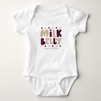 Erstellen Sie Ihren eigenen Milchbauch Baby Strampler