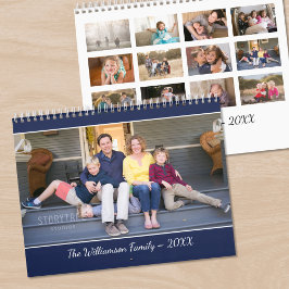 Erstellen Sie Ihren eigenen modernen Fotokalender Kalender