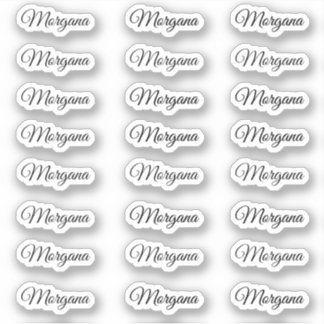 Erstellen Sie Ihren eigenen modernen Personalisier Aufkleber