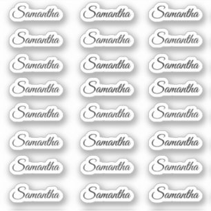 Erstellen Sie Ihren eigenen modernen Personalisier Aufkleber