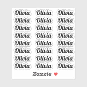 Erstellen Sie Ihren eigenen modernen Personalisier Aufkleber