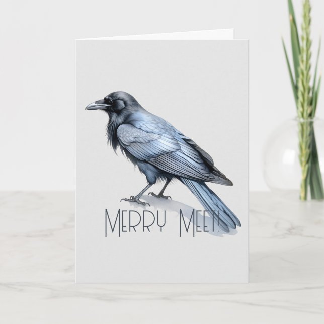 Erstellen Sie Ihren eigenen mystischen blauen Rave Karte (Vorderseite)