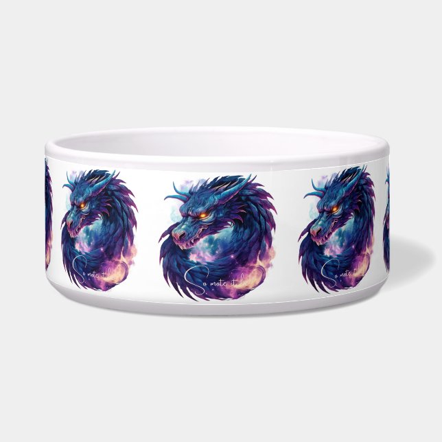 Erstellen Sie Ihren eigenen mystischen Lila Drache Napf (Vorderseite)