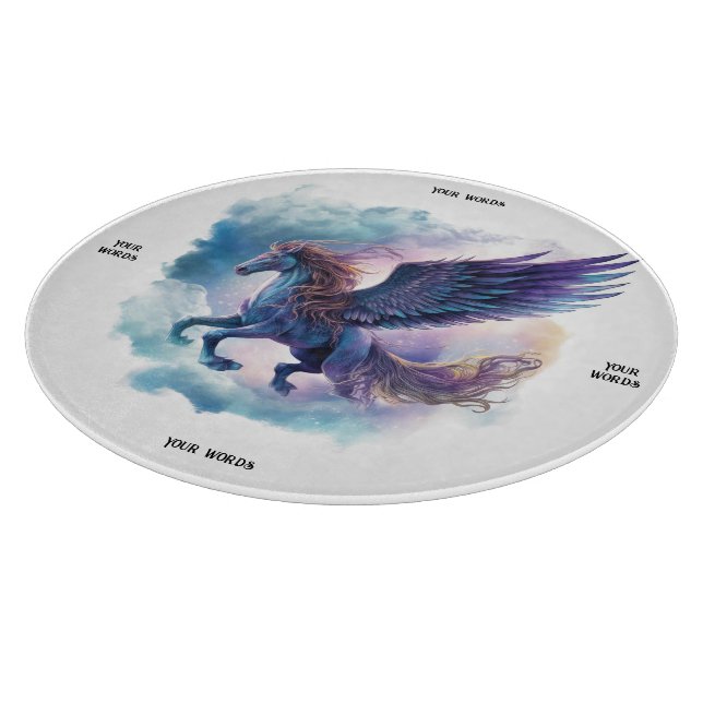 Erstellen Sie Ihren eigenen mythischen Pegasus Schneidebrett (Ecke)