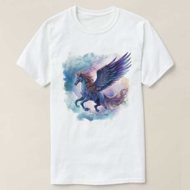 Erstellen Sie Ihren eigenen mythischen Pegasus T-Shirt (Design vorne)