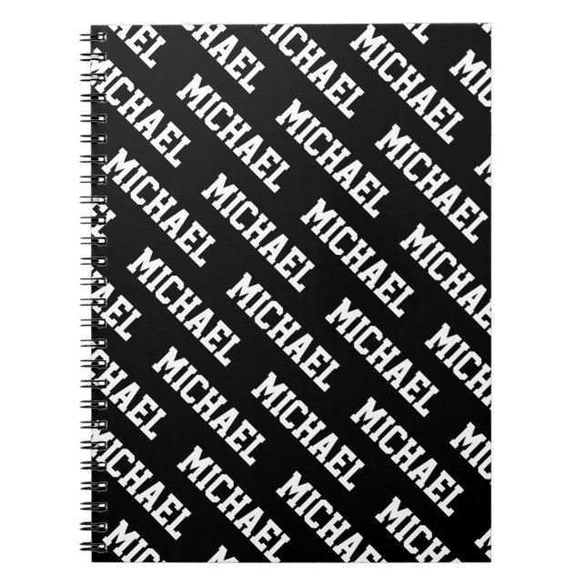 Erstellen Sie Ihren eigenen Namen Personalisiert  Notizblock (Vorderseite)