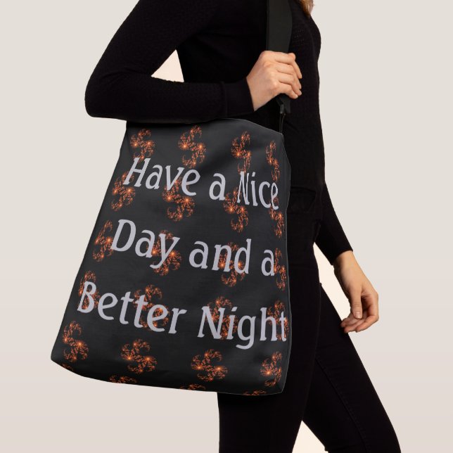 Erstellen Sie Ihren eigenen Nice Tragetaschen Mit Langen Trägern (Von Nahem)