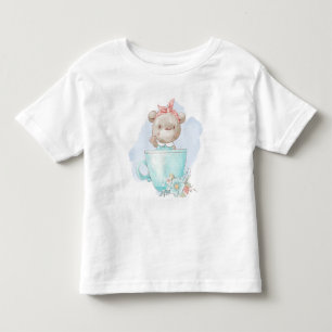 Erstellen Sie Ihren eigenen Niedlichen Bärencup Kleinkind T-shirt