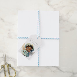 Erstellen Sie Ihren eigenen Niedlichen Black Girl  Geschenkanhänger