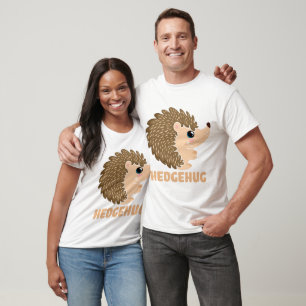 Erstellen Sie Ihren eigenen Niedlichen Igel-Hug T-Shirt