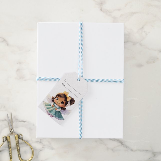 Erstellen Sie Ihren eigenen Niedlichen Latina Weih Geschenkanhänger (Mit Garn)