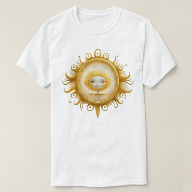 Erstellen Sie Ihren eigenen Niedlichen Sonnenschei T-Shirt (Design vorne)