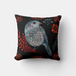 Erstellen Sie Ihren eigenen nordischen Blauen Voge Kissen