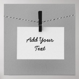 Erstellen Sie Ihren eigenen Notiz personalisieren Poster