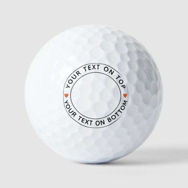 Erstellen Sie Ihren eigenen Personalisierten Foto  Golfball (Vorderseite)