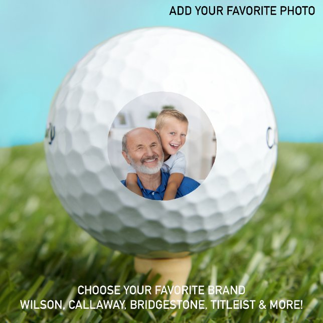 Erstellen Sie Ihren eigenen Personalisierten Foto  Golfball (Von Creator hochgeladen)