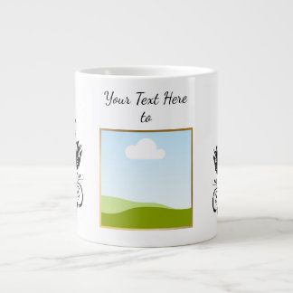 Erstellen Sie Ihren eigenen personalisierten Vorla Jumbo-Tasse