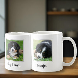 Erstellen Sie Ihren eigenen persönlichen Hundelieb Kaffeetasse