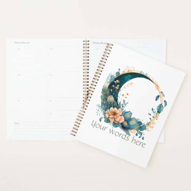 Erstellen Sie Ihren eigenen Pfirsich und Aquamarin Planer (Anzeige)