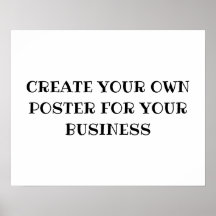 ERSTELLEN SIE IHREN EIGENEN POSTER FÜR IHR GESCHÄF