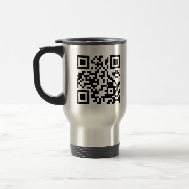 Erstellen Sie Ihren eigenen QR-Code Reisebecher (Links)