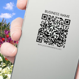 Erstellen Sie Ihren eigenen QR-Code | Schwarz und  Aufkleber