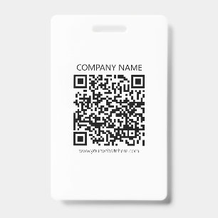 Erstellen Sie Ihren eigenen QR-Code   Schwarz und  Ausweis