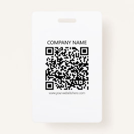Erstellen Sie Ihren eigenen QR-Code | Schwarz und  Ausweis