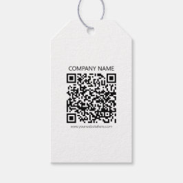 Erstellen Sie Ihren eigenen QR-Code | Schwarz und  Geschenkanhänger