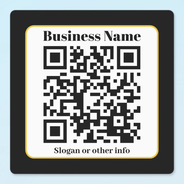 Erstellen Sie Ihren eigenen QR-Code | Schwarz-weiß Etiketten (Von Creator hochgeladen)