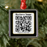 Erstellen Sie Ihren eigenen QR-Code | Schwarz-weiß Ornament Aus Metall<br><div class="desc">Geben Sie einfach die URL Ihrer Webseiten ein,  um sofort einen scannbaren QR-Code zu erstellen.</div>